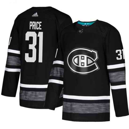 Canadiens #31 Carey Price Black Authentic 2019 All Star Stitched Hockey Jersey